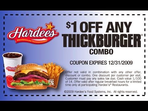 hardees monster truck coupon